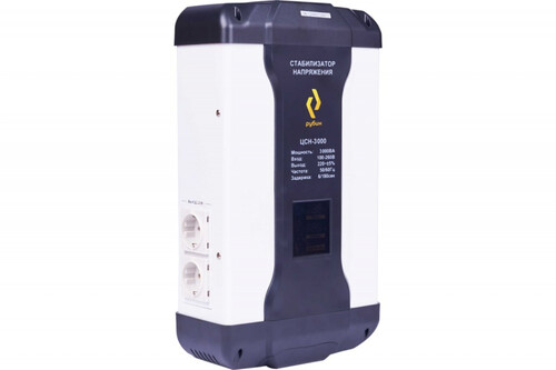 Купить Стабилизатор напряжения РУБИН ЦСН-3000  9100293. Характеристики, отзывы и цены в Донецке