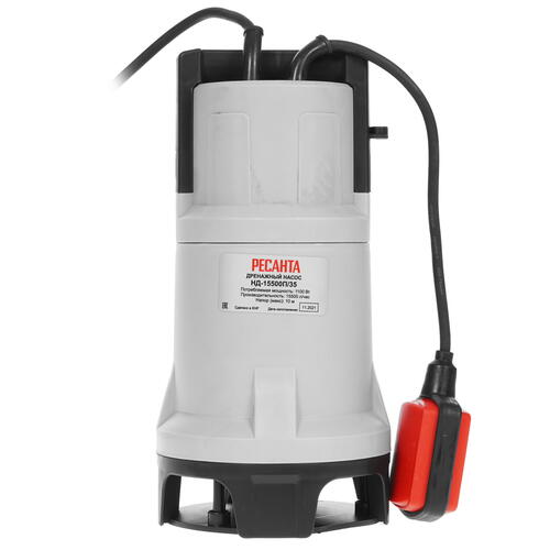 Купить Насос дренажный Ресанта НД-15500П/35  9905132. Характеристики, отзывы и цены в Донецке