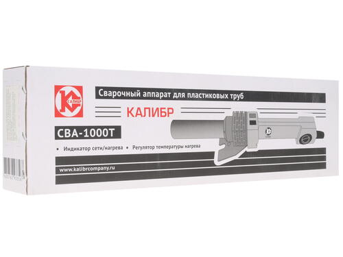 Купить Сварочный аппарат для полипропиленовых труб Калибр СВА-1000Т  1248598. Характеристики, отзывы и цены в Донецке