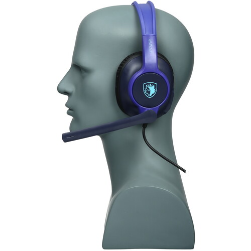 Купить Проводные наушники Sades SA-703 Upower фиолетовый  5613208. Характеристики, отзывы и цены в Донецке