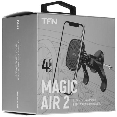 Купить Держатель автомобильный TFN Magic Air 2 черный  5076811. Характеристики, отзывы и цены в Донецке