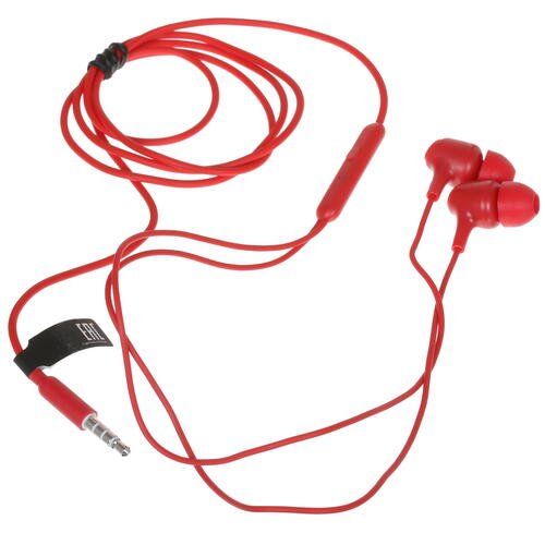 Купить Проводные наушники DEXP EH-215 красный  1644548. Характеристики, отзывы и цены в Донецке