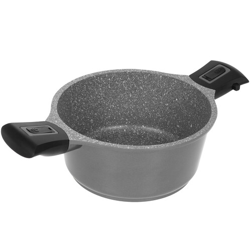 Купить Кастрюля Gipfel Batista 2688 2.4 л 20 см серый  9223443. Характеристики, отзывы и цены в Донецке