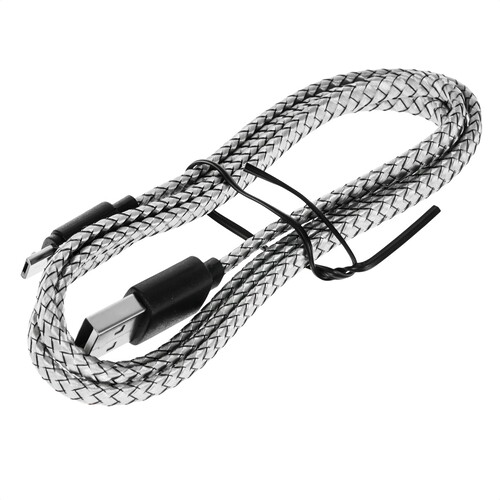 Купить Кабель круглый Cablexpert micro USB - USB 2.0 Type-A серый 1 м  9092872. Характеристики, отзывы и цены в Донецке