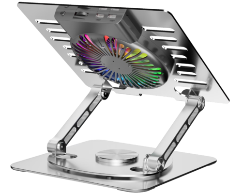 Купить Подставка для ноутбука Panteon CP-171R RGB серебристый  5480929. Характеристики, отзывы и цены в Донецке