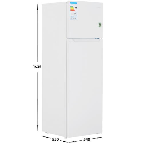 Купить Холодильник с морозильником   DEXP T2-26AHA белый  5095210. Характеристики, отзывы и цены в Донецке