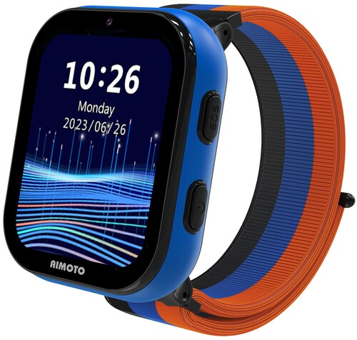 Купить Детские часы Кнопка Жизни Aimoto Fun синий  5478833. Характеристики, отзывы и цены в Донецке