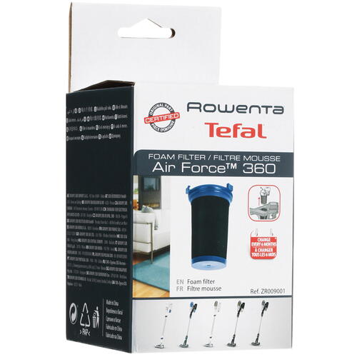 Купить Фильтр Tefal Air Force Flex ZR009001  1630288. Характеристики, отзывы и цены в Донецке