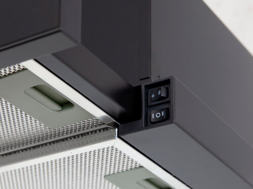 Купить Вытяжка телескопическая MBS ARALIA 160 GLASS черный/черный  9970730. Характеристики, отзывы и цены в Донецке