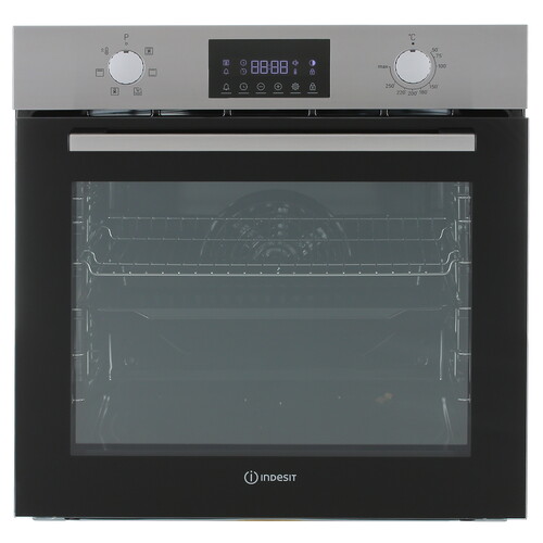 Купить Электрический духовой шкаф Indesit IFE 3644 J IX серебристый  9987779. Характеристики, отзывы и цены в Донецке