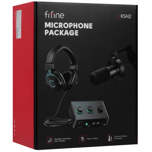 Купить Комплект для звукозаписи Fifine KSH2  5478593. Характеристики, отзывы и цены в Донецке
