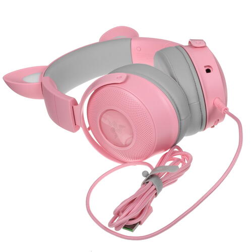 Купить Проводные наушники Razer Kraken Kitty V2 Pro розовый 2022  5406742. Характеристики, отзывы и цены в Донецке