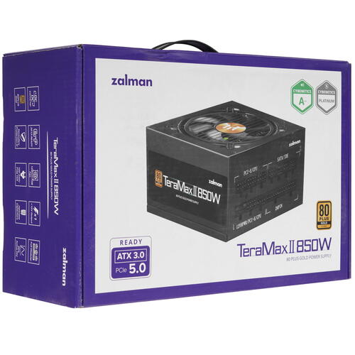 Купить Блок питания ZALMAN TeraMax II 850W  5431603. Характеристики, отзывы и цены в Донецке