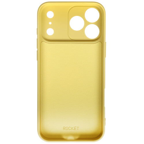 Купить Накладка  Rocket Sense для Apple iPhone 17 Pro Max желтый  5639107. Характеристики, отзывы и цены в Донецке