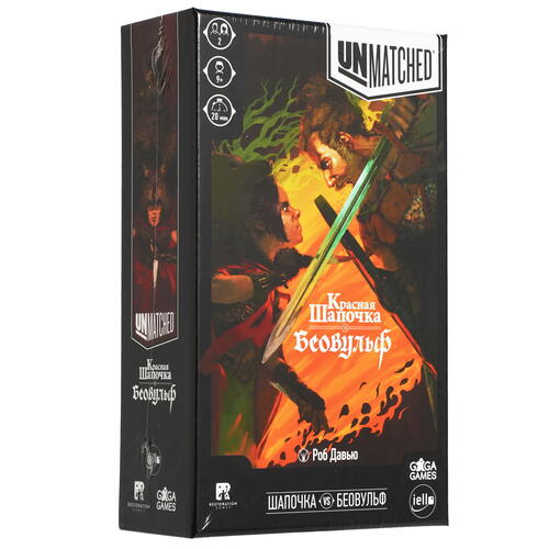 Купить Игра настольная "Unmatched. Красная Шапочка против Беовульфа"  5073373. Характеристики, отзывы и цены в Донецке
