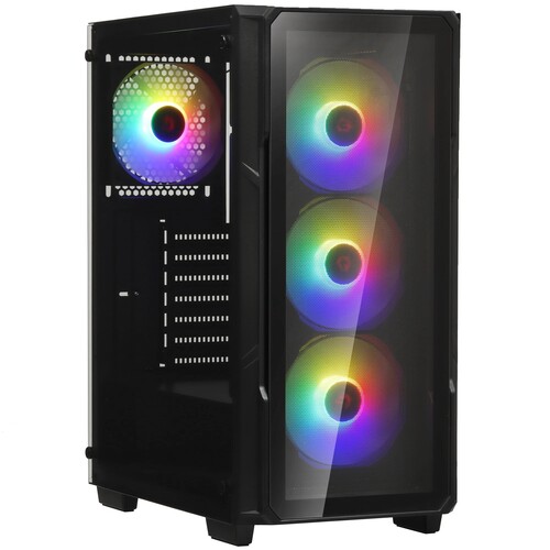 Купить Корпус ARDOR GAMING DOMINION X3 FRGB  черный  9195281. Характеристики, отзывы и цены в Донецке