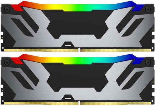 Купить Оперативная память Kingston FURY Renegade Silver RGB [KF564C32RSAK2-96] 96 ГБ  5436209. Характеристики, отзывы и цены в Донецке