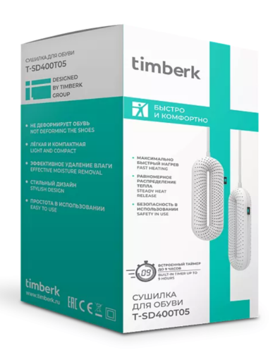 Купить Электрическая сушилка для обуви Timberk T-SD400T05 белый  9049662. Характеристики, отзывы и цены в Донецке