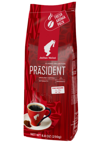 Купить Кофе молотый Julius Meinl Prasident  5484917. Характеристики, отзывы и цены в Донецке