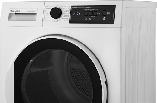 Купить Сушильная машина Weissgauff WD 56108 D Condenser белый  9009038. Характеристики, отзывы и цены в Донецке