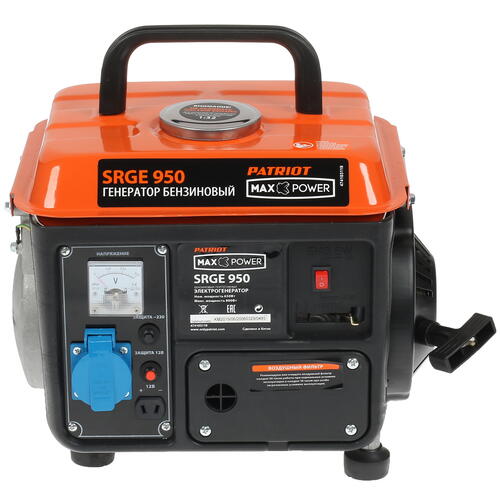 Купить Электрогенератор   бензиновый Patriot Max Power SRGE 950  1179433. Характеристики, отзывы и цены в Донецке