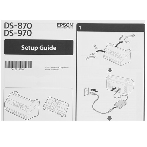 Купить Сканер Epson WorkForce DS-970  9278783. Характеристики, отзывы и цены в Донецке