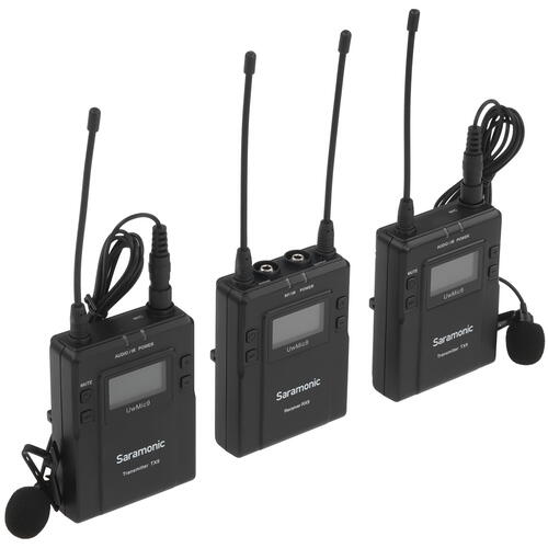 Купить Радиосистема Saramonic UwMic9 TX9+TX9+RX9  1355461. Характеристики, отзывы и цены в Донецке