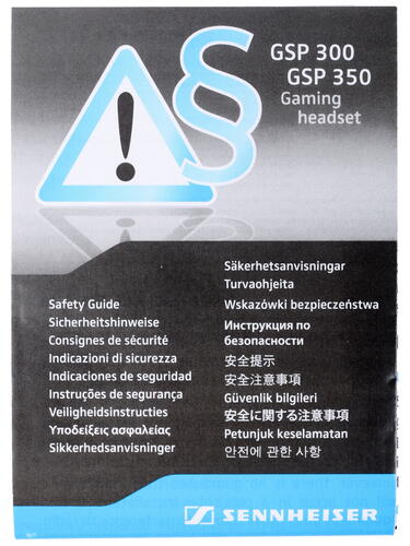 Купить Проводные наушники EPOS Sennheiser GSP300 черный 2016  1102127. Характеристики, отзывы и цены в Донецке