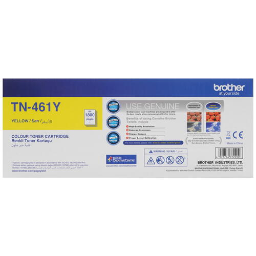 Купить Картридж лазерный Brother TN-461Y желтый  5419429. Характеристики, отзывы и цены в Донецке
