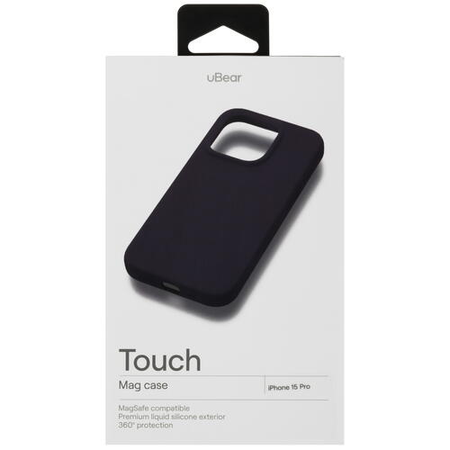 Купить Накладка  uBear Touch Mag Case для Apple iPhone 15 Pro фиолетовый  5460636. Характеристики, отзывы и цены в Донецке
