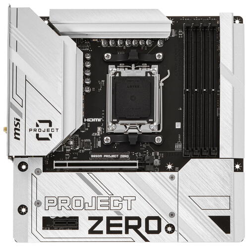 Купить Материнская плата MSI B650M PROJECT ZERO  5432704. Характеристики, отзывы и цены в Донецке