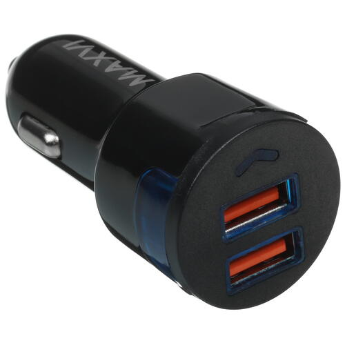 Купить Автомобильное ЗУ Maxvi CCM-522 Plus M черный  5366936. Характеристики, отзывы и цены в Донецке