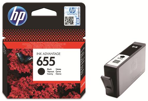 Купить Картридж HP 655 (CZ109AE) черный  0154943. Характеристики, отзывы и цены в Донецке