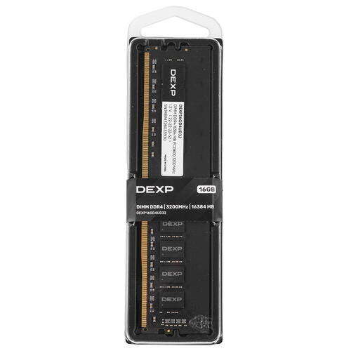 Купить Оперативная память DEXP [DEXP16GD4UD32] 16 ГБ  5422117. Характеристики, отзывы и цены в Донецке