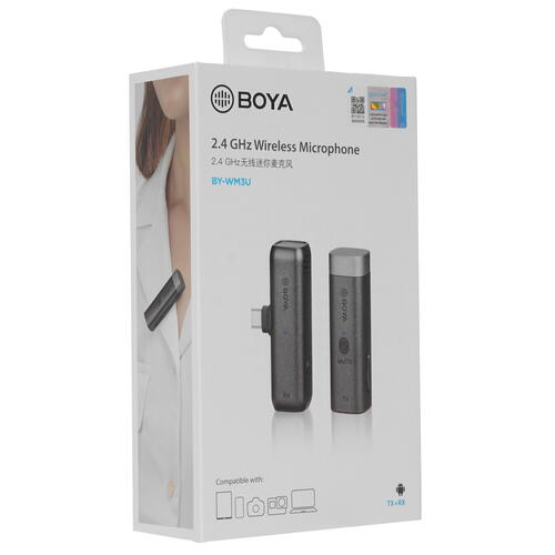 Купить Радиосистема BOYA BY-WM3U  4843109. Характеристики, отзывы и цены в Донецке