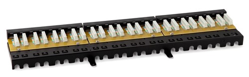 Купить Патч-панель Hyperline PPHD-19-48-8P8C-C6A-110D  5480878. Характеристики, отзывы и цены в Донецке