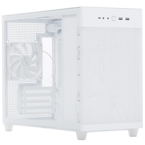 Купить Корпус ASUS ​Prime AP201 TG [90DC00H3-B09010] белый  5437444. Характеристики, отзывы и цены в Донецке