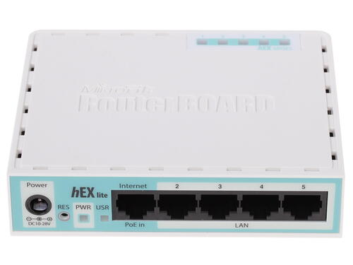 Купить Маршрутизатор Mikrotik hEX lite  1024617. Характеристики, отзывы и цены в Донецке