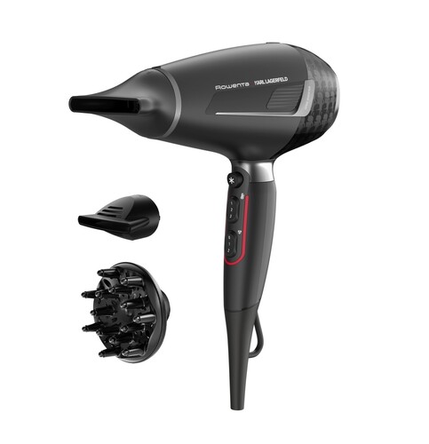 Купить Фен Rowenta CV887LF0 черный/красный, серый  5621819. Характеристики, отзывы и цены в Донецке