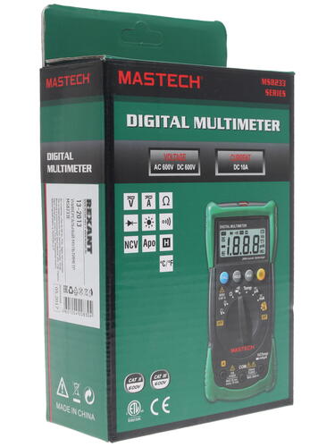 Купить Мультиметр Mastech MS8233E  1128067. Характеристики, отзывы и цены в Донецке