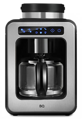 Купить Кофеварка капельная BQ CM7000 Steel-Black серебристый  9073258. Характеристики, отзывы и цены в Донецке