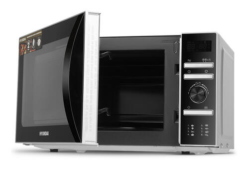 Купить Микроволновая печь Hyundai HYM-D3026 серебристый  5336086. Характеристики, отзывы и цены в Донецке