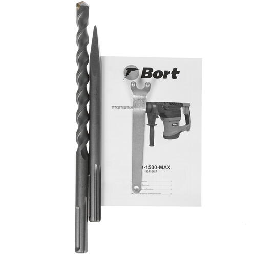 Купить Перфоратор Bort BHD-1500-MAX  8172122. Характеристики, отзывы и цены в Донецке