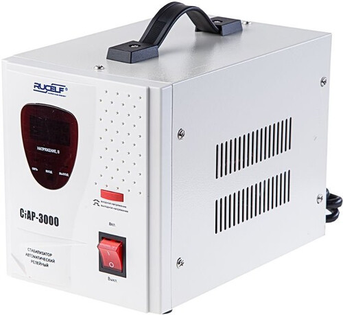 Купить Стабилизатор напряжения RUCELF СтАР-3000  1025947. Характеристики, отзывы и цены в Донецке