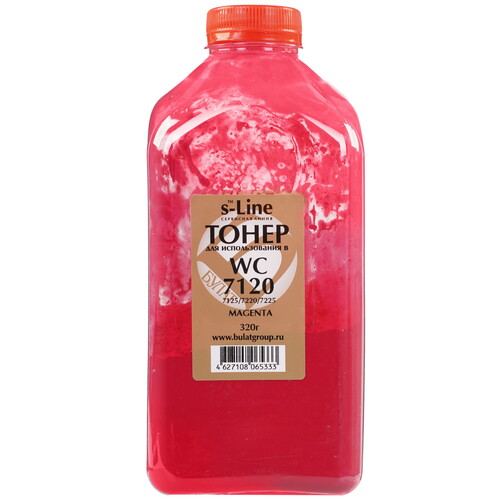 Купить Тонер Булат EARXWC7120100 пурпурный  5601192. Характеристики, отзывы и цены в Донецке