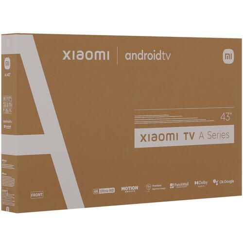 Купить 43" (108 см) Телевизор Xiaomi TV A 43 2025 черный  5459930. Характеристики, отзывы и цены в Донецке