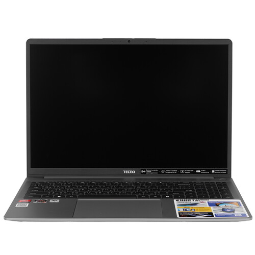 Купить 16" Ноутбук Tecno Megabook K16S серый  5495552. Характеристики, отзывы и цены в Донецке