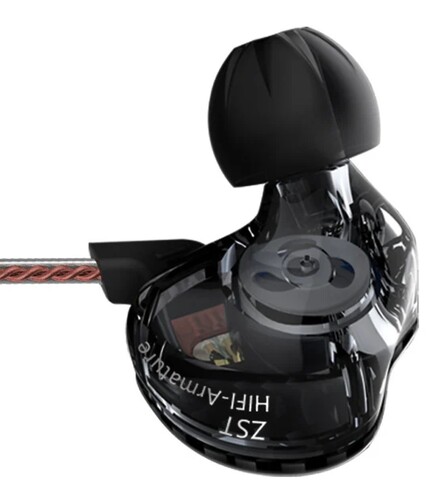 Купить Проводные наушники KZ ZST черный 2016  5605178. Характеристики, отзывы и цены в Донецке