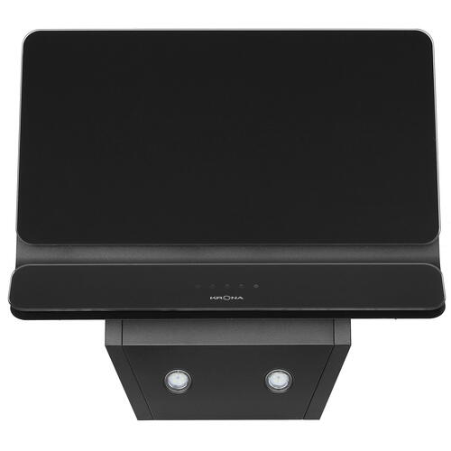 Купить Вытяжка наклонная KRONA SATURN 600 DN BLACK 4S черный/черный  9046665. Характеристики, отзывы и цены в Донецке