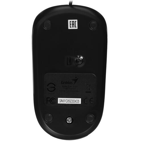 Купить Мышь проводная Genius DX-110  черный  8129366. Характеристики, отзывы и цены в Донецке